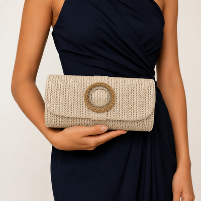 Casual plástico bolsas de embreagem em branco
