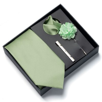 Conjunto de gravata elegante jj's house (conjunto de 4)