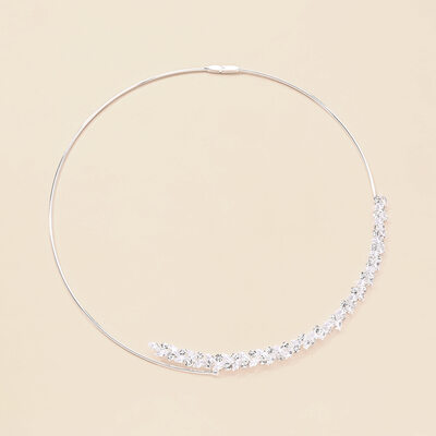 Chic vigne strass collier ras du cou et collier ras du cou tenues de soirée bijoux pour femme