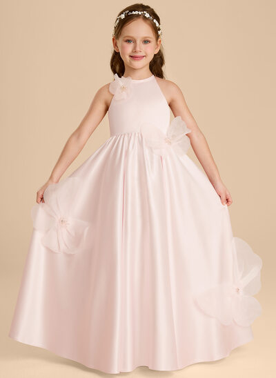 A-line Bow Lace Dress