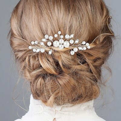 Parel kammen haaraccessoires hoofddeksels