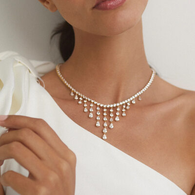 Gorgeous Rhinestone Princess Necklaces 