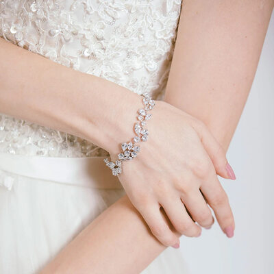 Lindo strass pulseira 