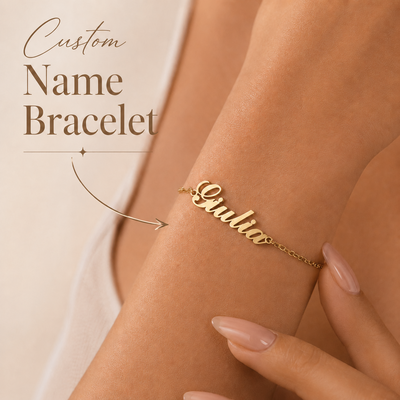1 PC Personalized Bracelet Stainless Steel