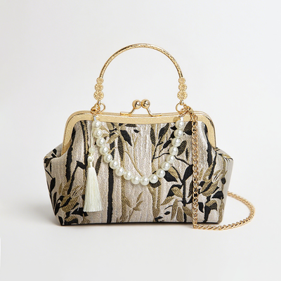 Pearl Wedding Prom Evening Cloth Evening Bags 