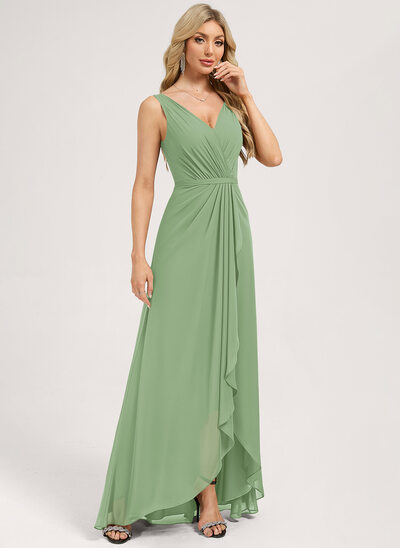 A-line Chiffon Dress