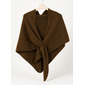 Blends Wool Knit Soft Solid Color Casual Shawl Wrap 