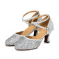 Women's Ballroom Shoes Sequin Glitter Indoor Dance Shoes 