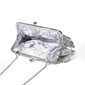 Sequin Elegant Wedding Prom Evening Polyester Evening Bags in Silver 