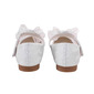 Girl's Flats Wedding Bowknot Lace Round Toe Flat Heel Shoes