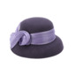 Women's Classic Winter Silkabaca Wool Wedding Tea Party Bowler Hats 