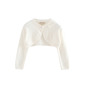 Cotton Long Sleeves Flower Girl Cardigan Wraps 