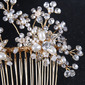 Pearl Rhinestone Hair Combs Hair Accessories Wedding Headpieces 