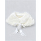Faux Fur Flower Girl Wraps 
