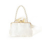 Bowknot Party Satin Evening Bags in Ivory 
