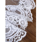 Lace Cut Edge Single Tier Bridal Cathedral Length 118" Mantilla Wedding Veils 