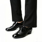 Men's Latin Shoes Lace-up Leatherette Indoor Dance Shoes 