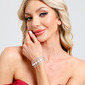 Elegant Pearl Rhinestone Cuff Bracelets 