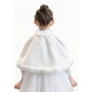 Faux Fur Flower Girl Wraps 