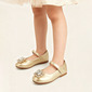 Girl's Flats Flower Girl Shoes Daily Party Mary Jane Rhinestone Leatherette Round Toe Flat Heel Shoes 