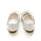 Chaussures plates filles mariage nœud papillon cuir verni bout rond talon plat chaussures