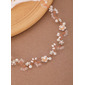 Beading First Communion Flower Crowns 